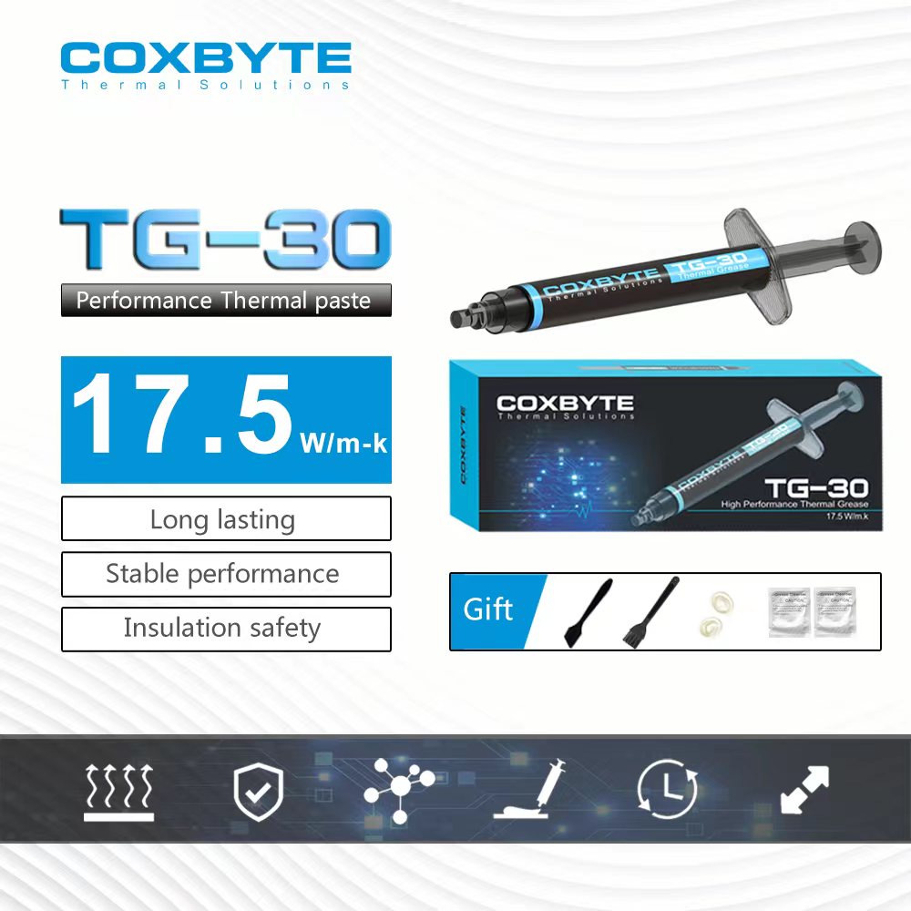Coxbyte 17.5W/mk Thermal Paste - Thermal Paste Cpu 评论和价格