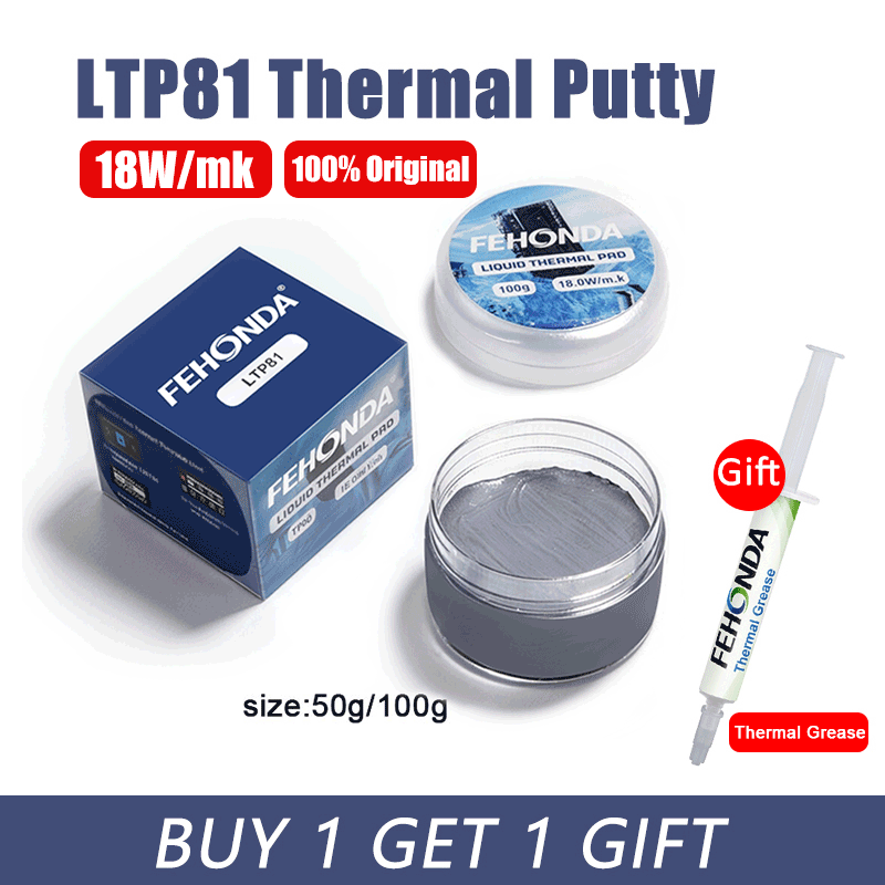 Fehonda LTP81 Thermal Putty 18 - Thermal Paste Cpu 评论和价格