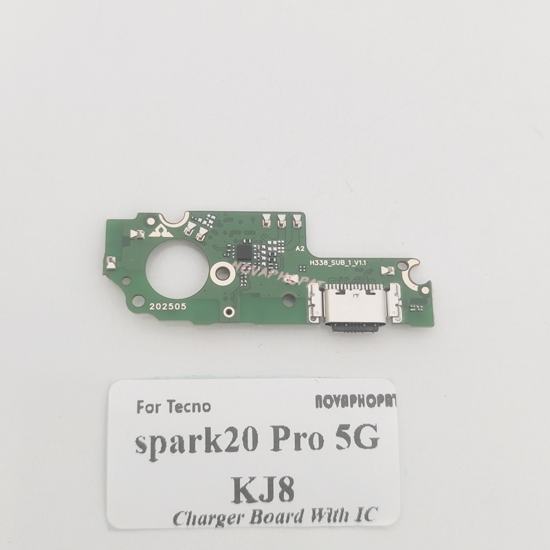 For Tecno Spark 20 Pro 5G KJ8  - Charging Port Flex 评论和价格