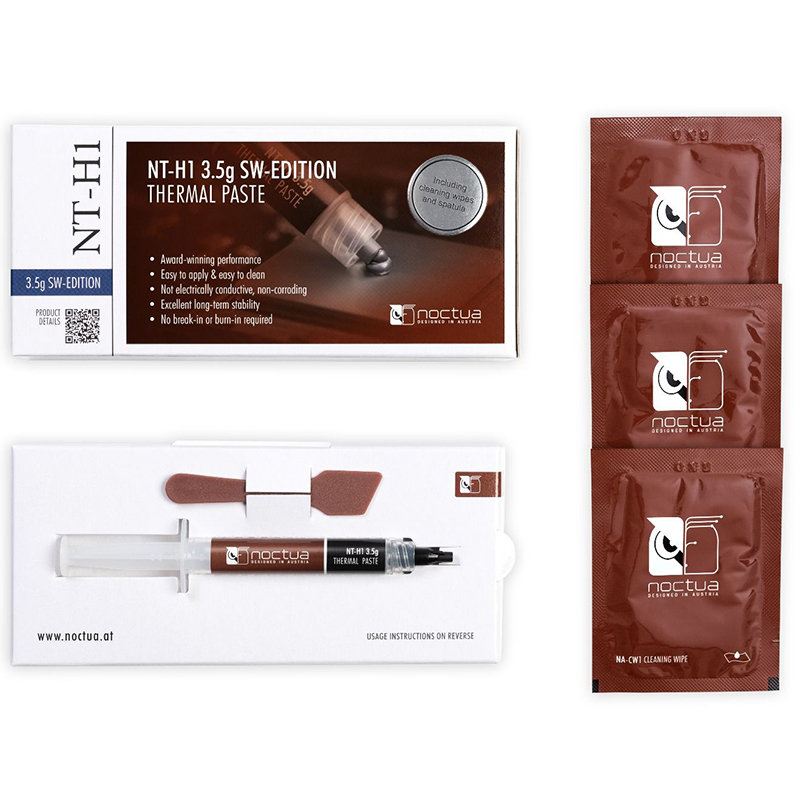 Noctua NT-H1 NT-H2 3.5g 10g Th - Thermal Paste Cpu 评论和价格