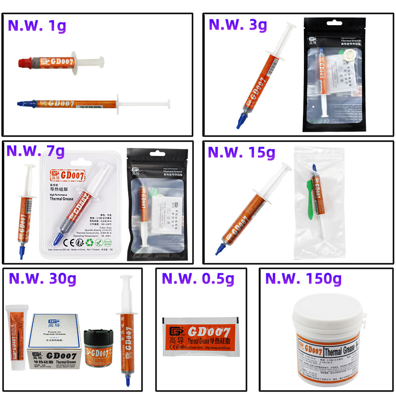 GD007 Thermal Grease Paste Pla - Thermal Paste Cpu 评论和价格